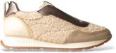 Hispanitas Kansas I25 beige leren sneakers