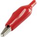 TRU COMPONENTS 93038c43 Pince crocodile Rouge Longueur : 55 mm 1 pièce