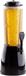 Tour à bière avec robinet - 50 x 23 x 18 cm - Capacité 2,5 l - Robinet à bière transparent - Tour à bière - Noir