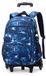 Sac à dos trolley multifonctionnel pour enfants Bleu