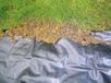 Tissu de jardin H1107, 2,1x100 m, 100 g/m², tissé, noir