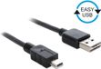 DeLOCK 85554 USB-kabel - 2 m - Zwart