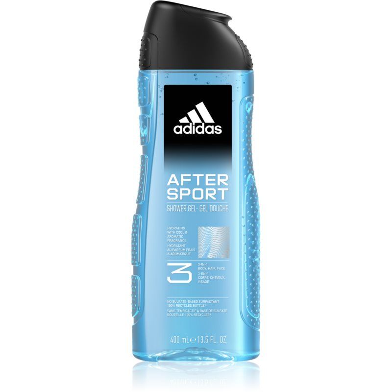 Adidas 3-in-1 After Sport Shower Gel - 400ml