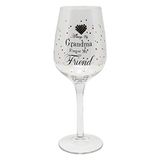 Always Mad Dots Always My Oma Forever My Friend Gift Boxed Wine Glass by Mad Dots, LP29715