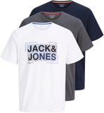 Jack & Jones T-shirts 3-pack Bedrukt T-shirts