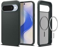 Spigen Liquid Air MagFit Hoesje Geschikt voor Google Pixel 10 / 10 Pro - Compatibel met MagSafe - Back Cover Flexibel TPU Groen