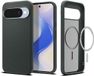 Spigen Liquid Air MagFit Hoesje Geschikt voor Google Pixel 10 / 10 Pro - Compatibel met MagSafe - Back Cover Flexibel TPU Groen