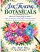 Ink Tracing Botanicals: A Reverse Coloring Book for Adults