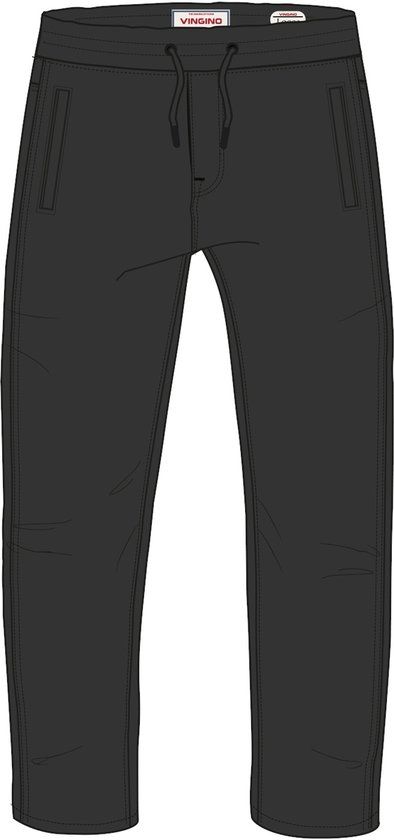 Vingino Casper Jongens Jeans Deep Black Maat 6