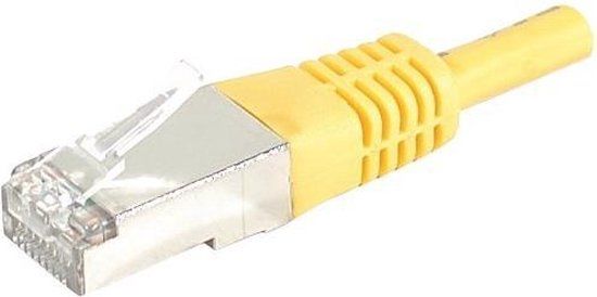 Connect 858333 netwerkkabel 2 m Cat6a S/FTP (S-STP) Geel