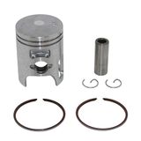 Cyclingcolors Zuiger + Zuigerringen voor Motorfiets, Scooter, Bromfiets, 50 cm³, Compatibel met Sym Jet Daelim Vijf-assige 12 mm, D 39 mm
