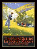Nationaal Spoorwegmuseum 30x40cm Omlijst Print - Peak District (voor Foto Makers door Charles E Turner)