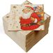 HEKU 100 servetten, 3-laags, 33 x 33 cm, kerstmanmotief