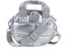 Fresh 'n Rebel Coze Tone Puffy Koptelefoonhoes & Everyday Carry Bag Liquid Silver