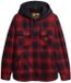 Superdry Surplus geruit overhemd met capuchon Heren L Lange mouwen shirts