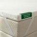 Surmatelas 140x190, 7 cm, mousse HR et mousse viscoélastique