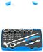 Unior Steeksleutelassortiment 1/2 inch in kunststof cassette
