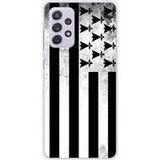 Samsung Galaxy A72 4G Bretagne vlag siliconen hoesje