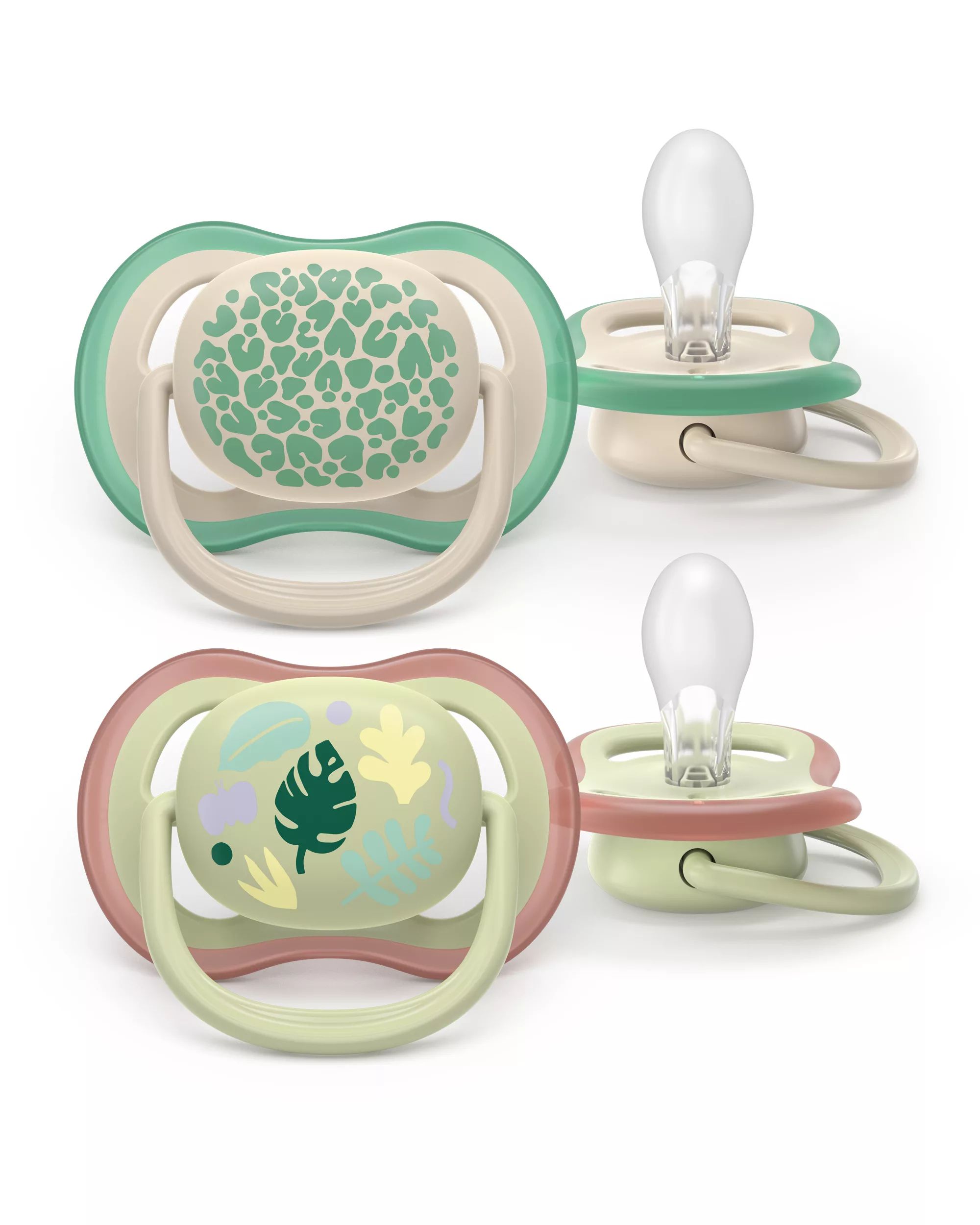 Philips Avent Pacifier ultra air, Multicolour, 6-18 maanden, 2 stuks