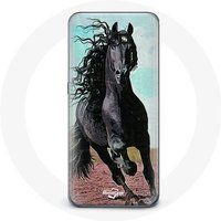 Samsung Galaxy A5 2016 Paardenrace Zwart etui hoesje