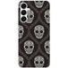 Samsung Galaxy A16 Floral skull bedrukt siliconen hoesje