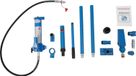 Hydraulische krikset - Auto-krik - Draagvermogen 4 ton (4000 kg) - Geschikt voor garage en auto-reparatie - Bleu