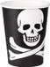 Boland - Set 10 papieren bekertjes Piraten classic