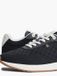 Tommy Hilfiger TH Monogram Plaque Suede Trainers Femme Bleu
