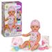 BABY BORN Little Magic Girl, poupée articulée, 36 cm, avec yeux magiques, 8 fonctions et 7 accessoires, convient aux enfants à partir de 2 ans