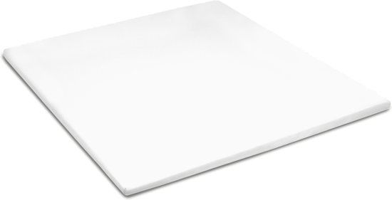 Cinderella Topper Hoeslaken Satijn - 200x210 cm - Wit
