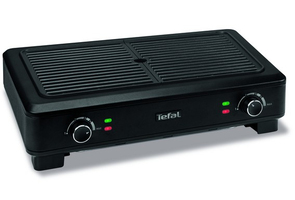 Tefal TG9008 Smokeless Grill - Contactgrill - 2000W - Zwart
