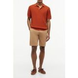 Tommy Hilfiger Gmd Structure Ss Polo Rusty Ochre Maat: XL