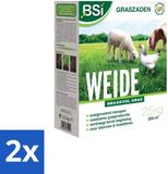 Type de gazon Prairie, 2,5 kg, 2 pièces, semable, biologique, unité de semence