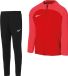 Nike Dry Academy Trainingspak Junior Rood/Zwart Unisex Kinderen