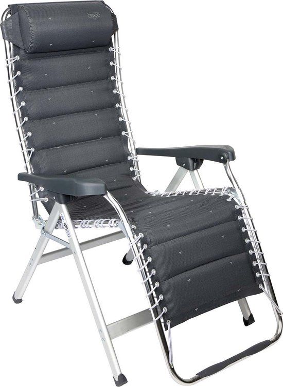 Crespo Relaxstoel AL/232 Deluxe - Donker grijs