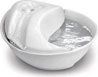 Pioneer Pet Raindrop Drinkfontein - Wit keramiek - 1.80 L