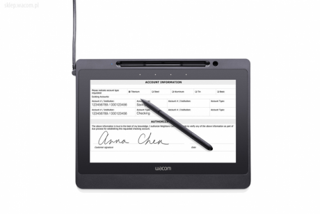 Wacom DTU1141B + Sign Pro PDF - Handtekeningpad - Zwart