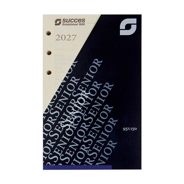 Succes Senior Succes Senior weekagenda 2027 navulling crème (1 week per 2 pagina's) 4-talig