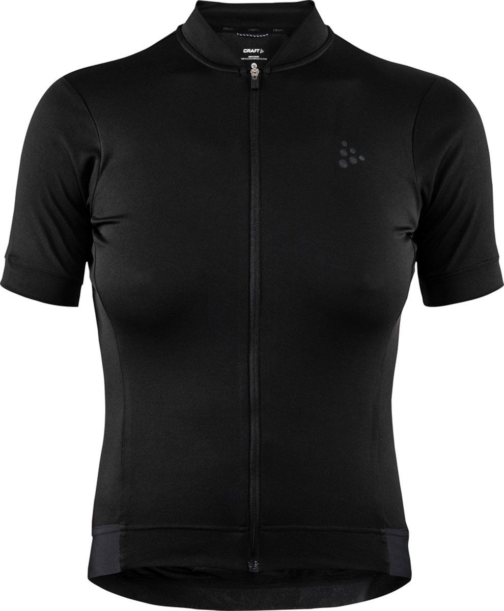 Craft Essence Jersey W Sportshirt Dames - Zwart - 7318573087117