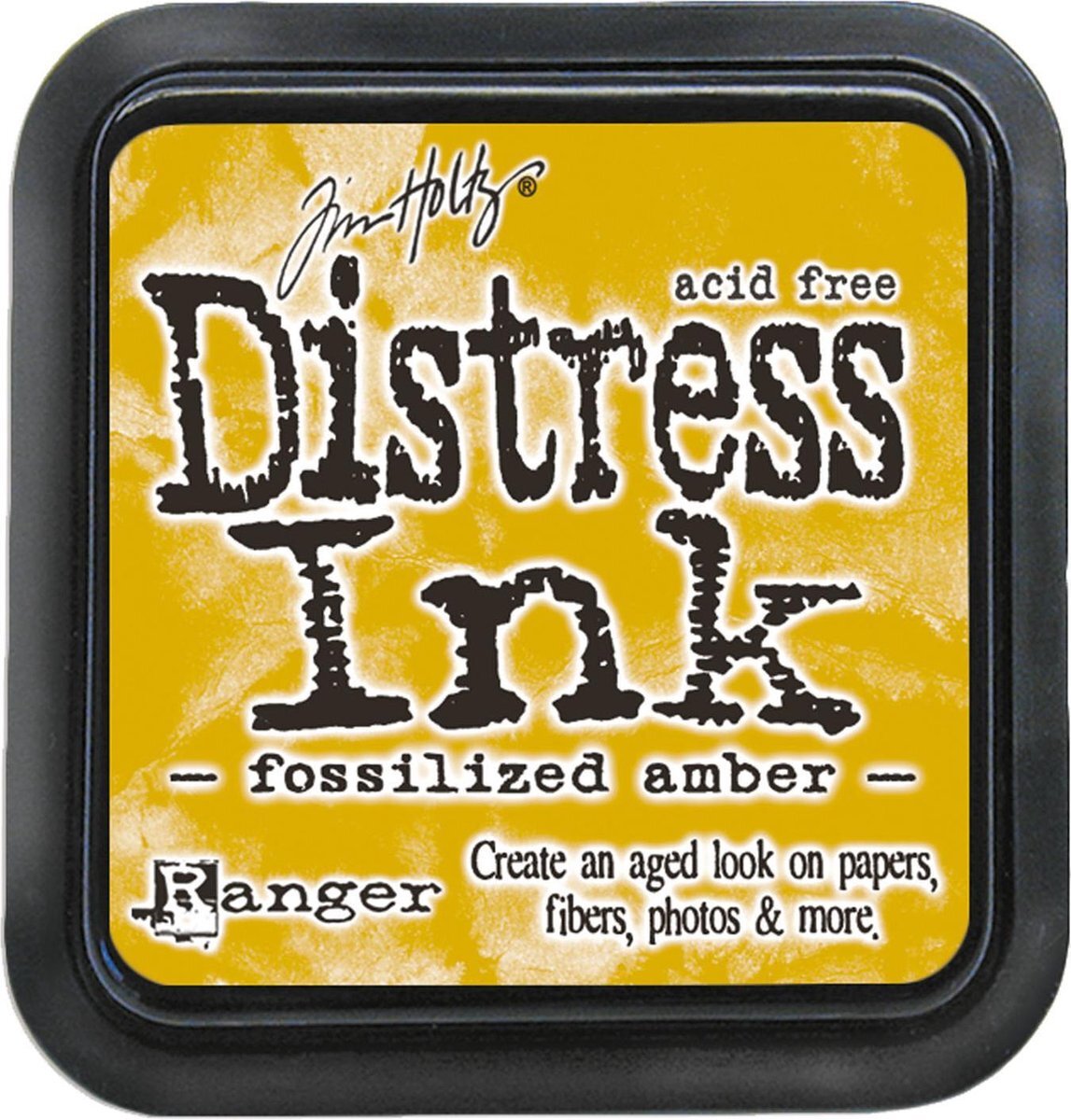 Ranger Ranger Stempelkussen - Distress ink pad - Fossilized amber