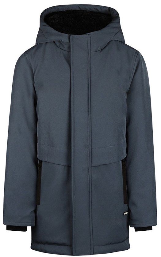 No Way Monday Jongens Jas - Mid blue