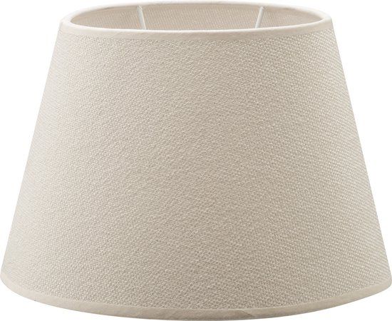 Home Sweet Home Lampenkap Melrose - Ovaal - Beige - 24cm - E27