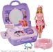 Barbie Glamour Beautycase - Ensemble de jeu avec centre de bien-être - Valise avec 20 pièces