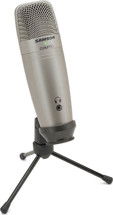Samson C01U Pro - USB Studio Condensator Microfoon - Zilver
