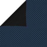 vidaXL Zwembadfolie solar drijvend 1000x600 cm PE zwart en blauw