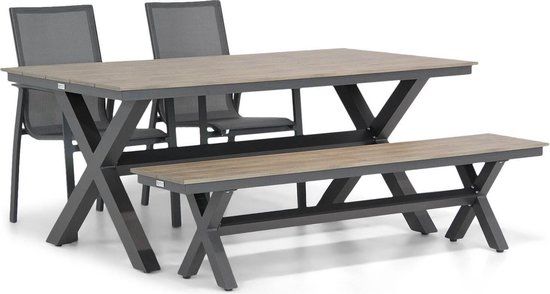 Lifestyle Garden Furniture Ultimate/Forest 180 cm dining tuinset 4-delig - EAN: 7423615575566