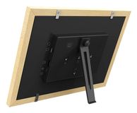 Xoro CPF 15 PF Digitale fotolijst Zwart, Hout 38,1 cm (15") Touchscreen Wifi