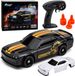 LEAN TOYS Rc Drift sportwagen verwisselbare carrosseriewielen 4wd noir 1:43