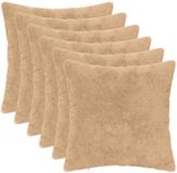 vidaXL Kussensloop 6 st Heerlen Crèmekleurig 30 x 30 cm