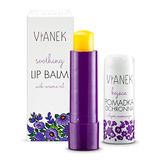 VIANEK Superieure lippenbalsem voor vrouwen en mannen, natuurlijke cosmetica maat 4,6g.